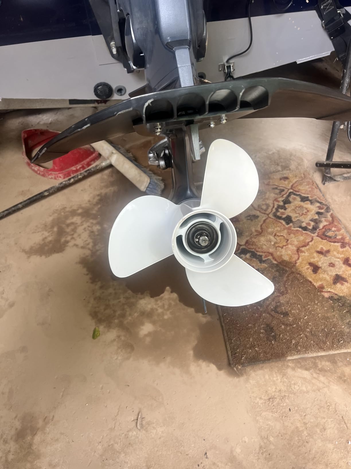 Boat Propeller fit Yamaha Engines 60-115 HP | Aluminum Outboard Moto Boat Propeller 13.25x17p, 13.5x15p, 13x19p, 13x17p-4B 15 Spline Tooth customer photo 1