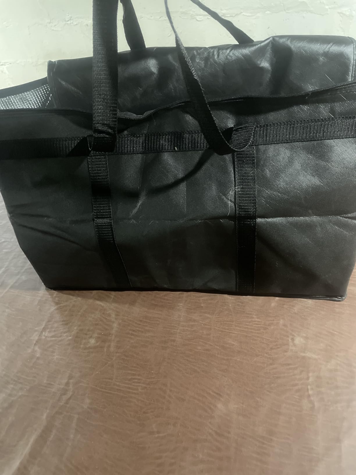 Bodaon Insulated Food Delivery Bag, XXXL Reusable Warming Bag, Black, 1Pk customer photo 1