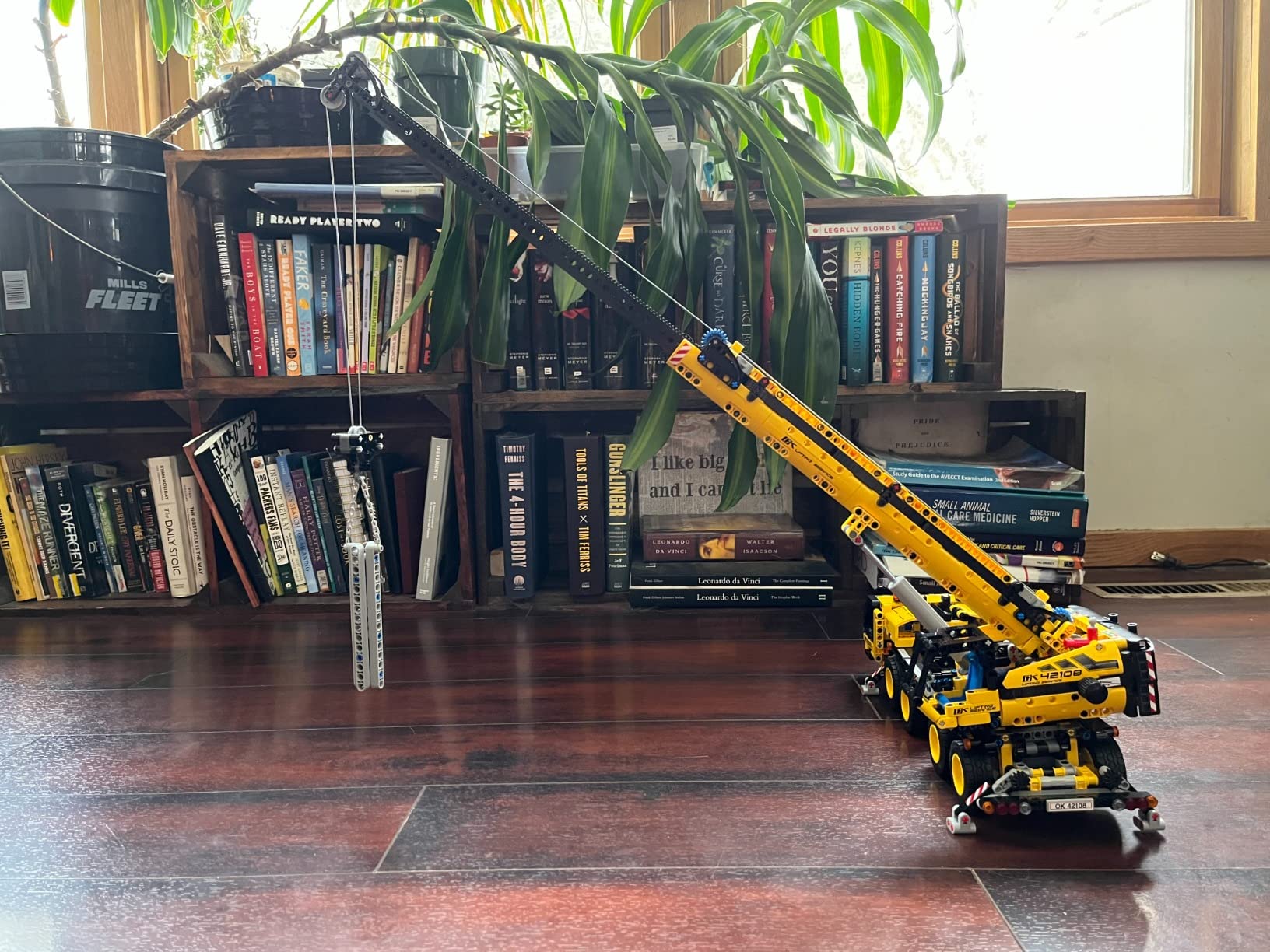 LEGO Technic Mobile Crane 42108 Building Kit, A Super Model Crane to Build for Any Fan of Construction Toys, New 2020 (1,292 Pieces) customer photo 1