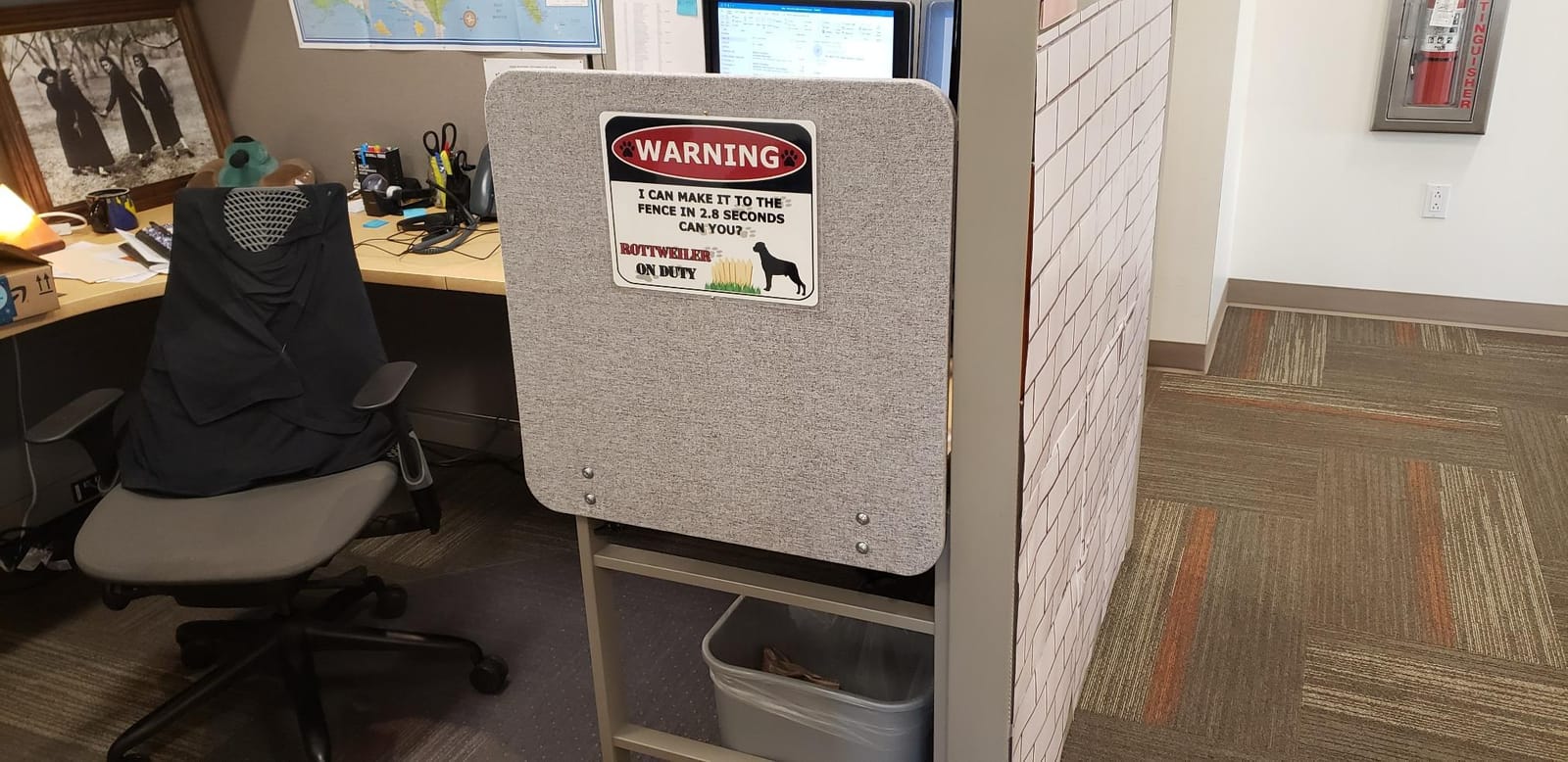 VIVO Gray Clamp-on 60 x 24 in Privacy Panel, PP-1-V060G | Sound Absorbing PET Partition, Above or Below Desk Office Divider, Sturdy C-Clamp, Fits 0.4-1.4 in Thick Desktops customer photo 1