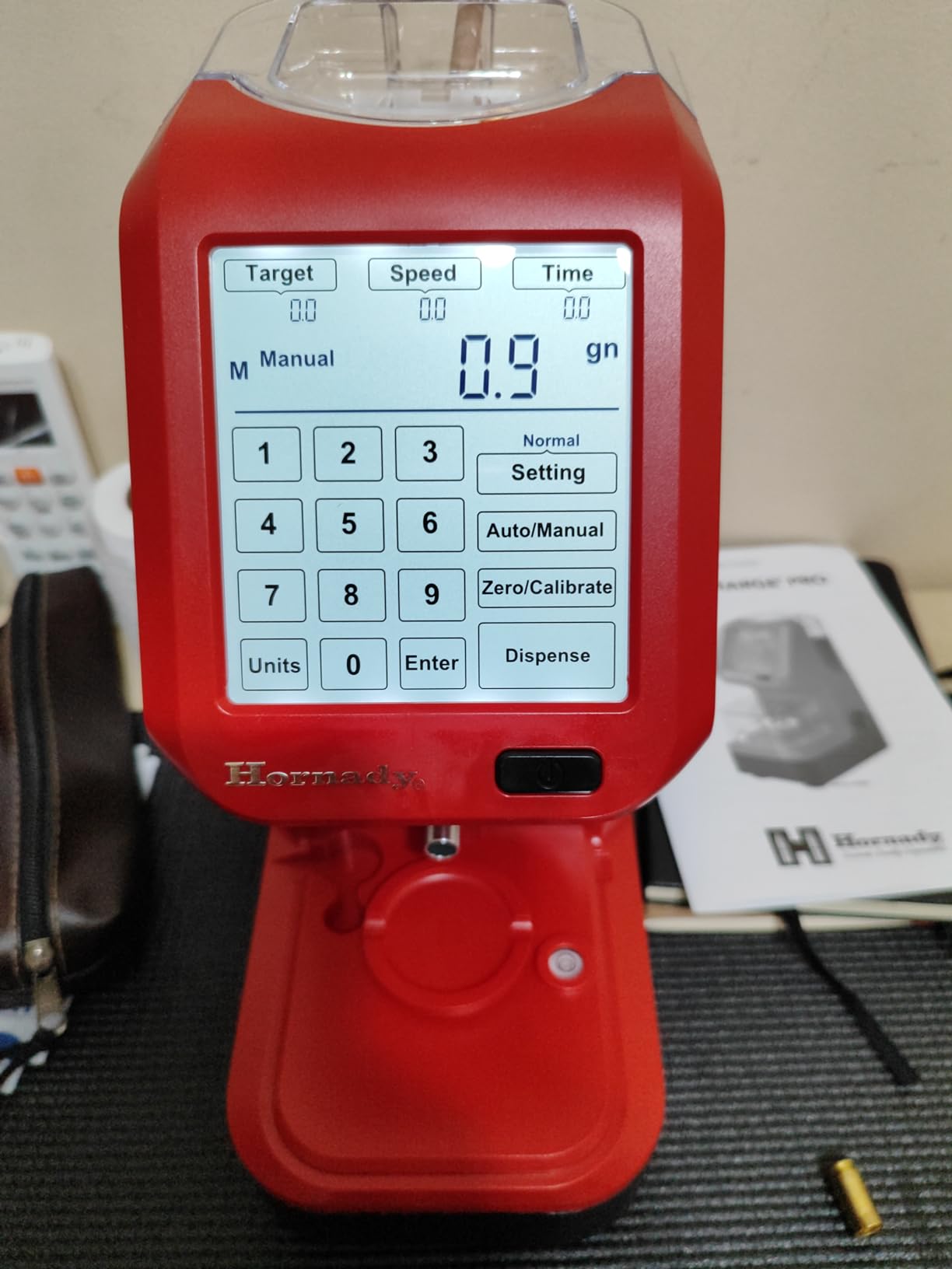 Hornady Auto Charge Pro Powder Measure - Precise Powder Measuring and Dispensing, Accurate to 0.1 Gain - Features Customizable Trickle Speeds, Back-Lit Touch Screen and Built-In Bubble Level customer photo 1