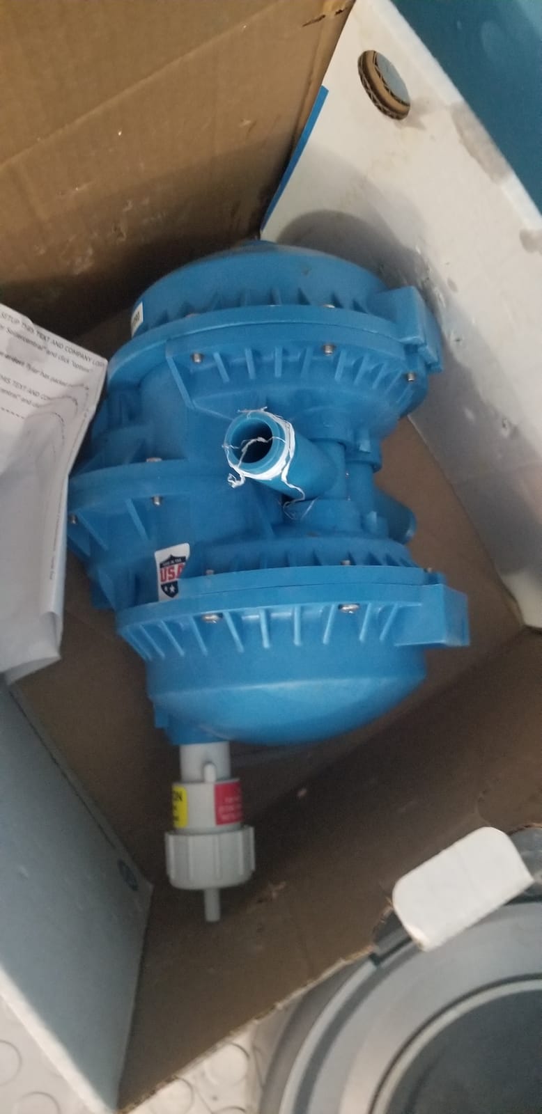Chemilizer Chemical Injector - Automatic Fertilizer and Chemical Dispenser - Water Powered Dosing Pump for Garden, Greenhouse, Poultry, Agriculture (CH9000-209) customer photo 1