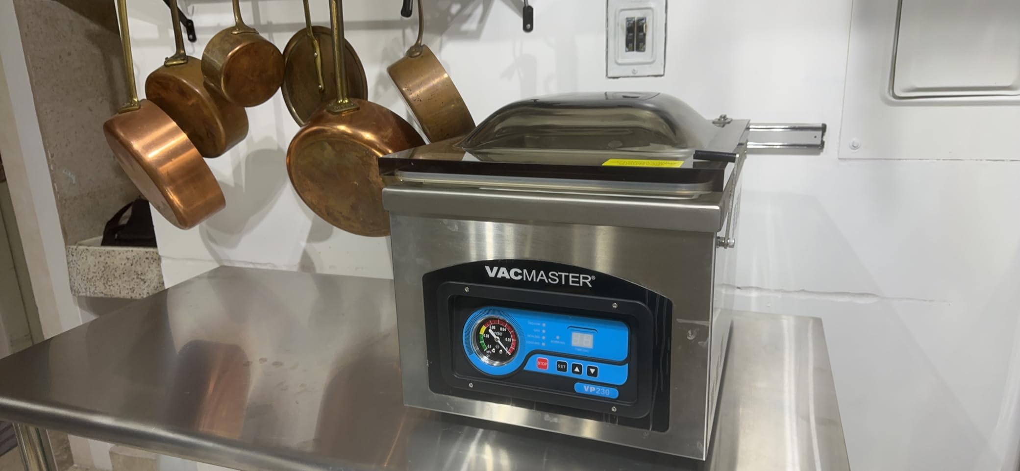 VacMaster VP230 Chamber Vacuum Sealer – Commercial Vacuum Sealer Machine for Food with 1/2 HP Oil Pump, 12.25” Seal Bar for 12” x 15” Bags, Food Vacuum Sealer for Sous Vide, Liquids & Food Storage customer photo 2