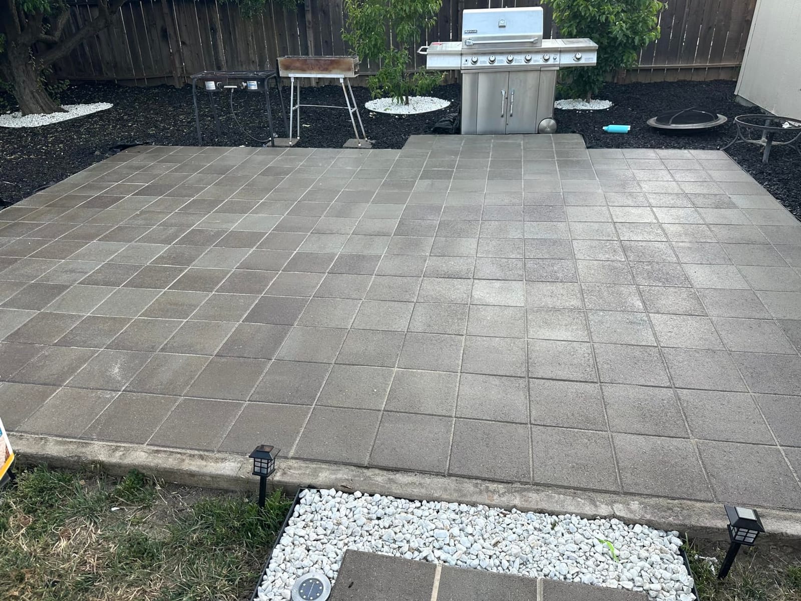 MasonryDefender Gloss, Wet Look Patio Paver Sealer, 1 gal - Clear Water-Based Sealant for Natural Stone Surfaces customer photo 2