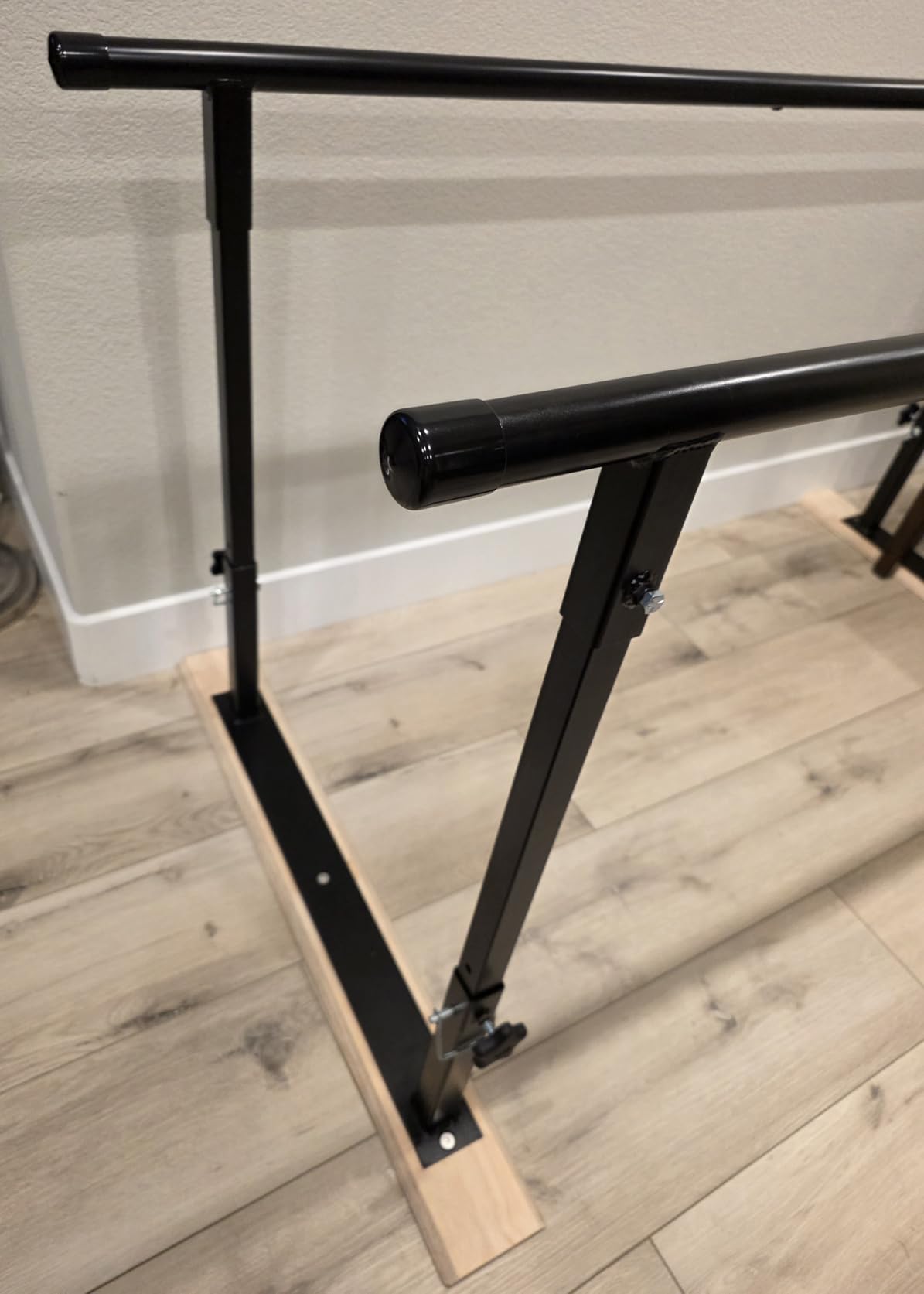 Physical Therapy Parallel bars – Fixed Width – (6ft) - Made in the USA customer photo 1
