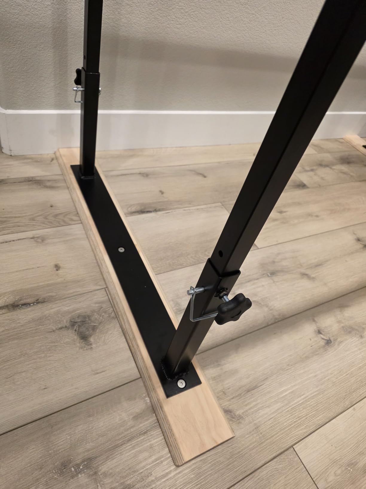 Physical Therapy Parallel bars – Fixed Width – (6ft) - Made in the USA customer photo 2