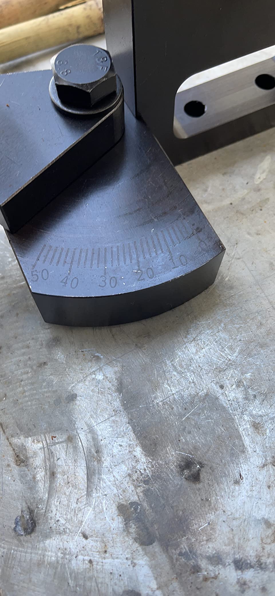 Jeremywell Industrial Professional Pipe & Tube Notcher Punch and Press Tool for 0-50 Degree Angle, Heavy Duty, Notches 3/4