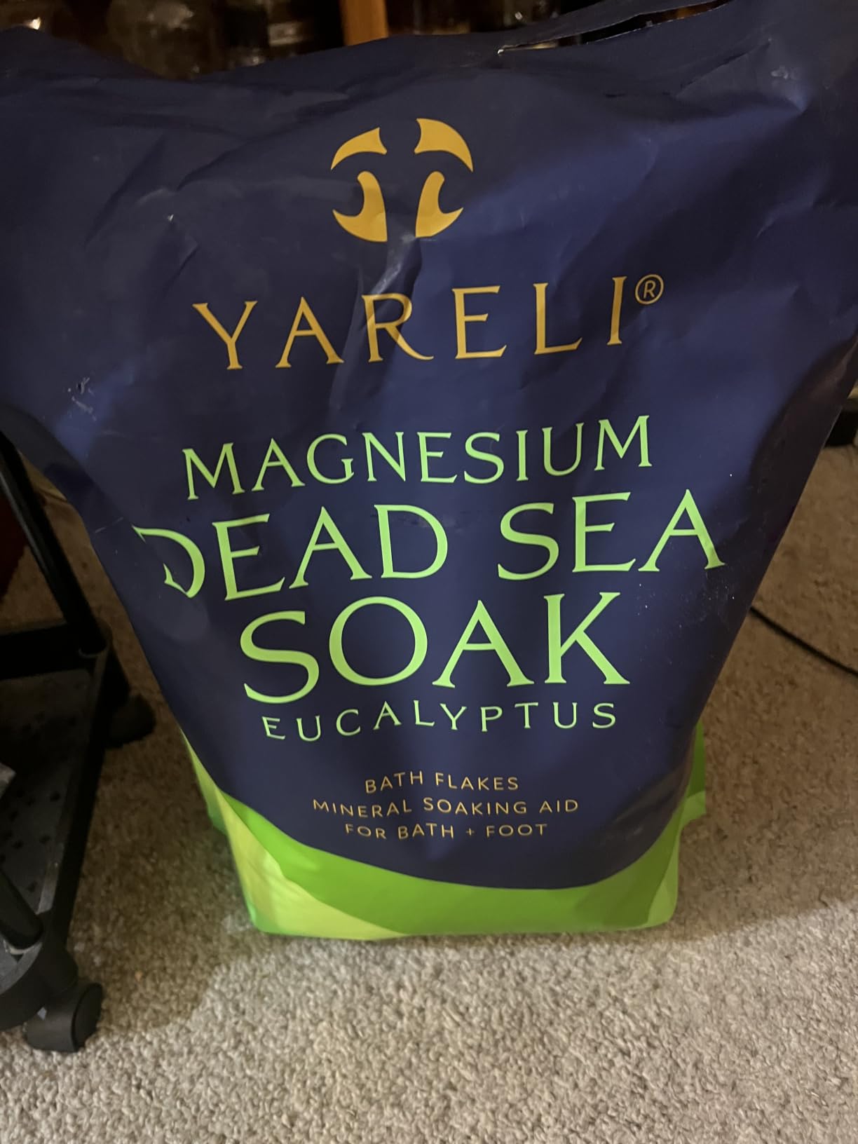Magnesium Flakes, 15lb Dead Sea Bath Soak, Alternative to Epsom Salt customer photo 1