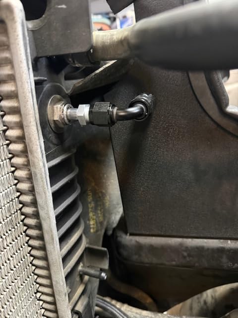 EVIL ENERGY 30 Row Oil Cooler, 10AN Stacked Plate Transmission Engine Cooler Universal British Radiator Aluminium Black customer photo 2