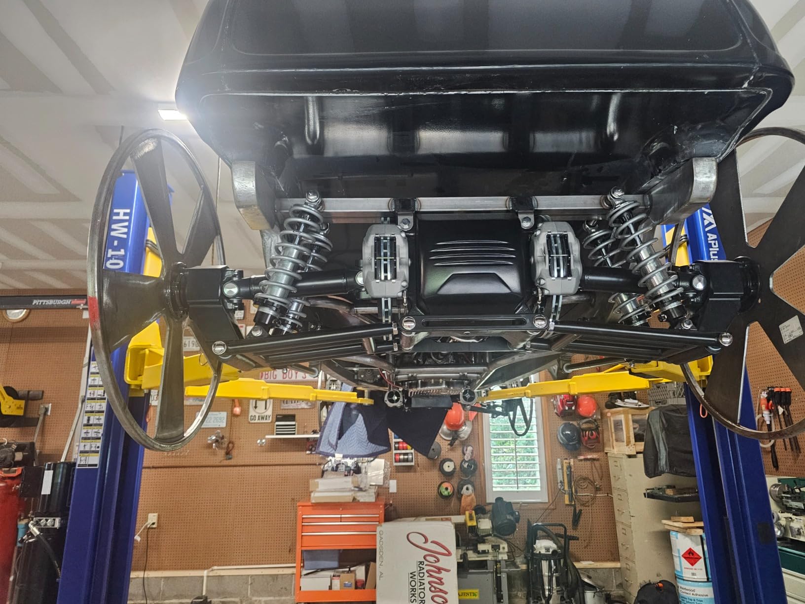 APlusLift HW-10KBP 10000LB Two Post Floor Plate Car Lift 3 Year Warranty customer photo 1