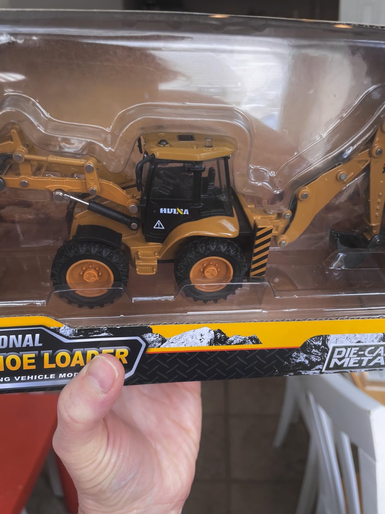 Gemini&Genius Backhoe Loader Toy for Kids Heavy Duty Wheel Excavator Loader customer photo 1