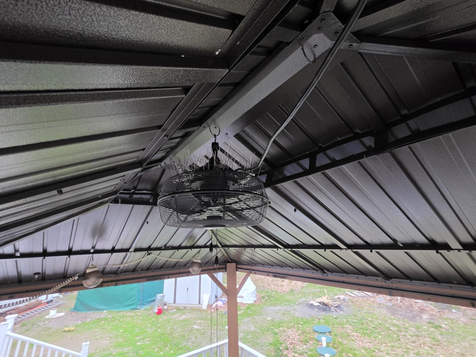 Bird Spikes for Pigeon 25 Feet Coverage 304 Stainless Steel - Swallow Sparrow Small Birds, Rustproof Bendable, 23pcs Easy to Install Outside Roof, Eaves, Porch, Balcony, Window Sill customer photo 2