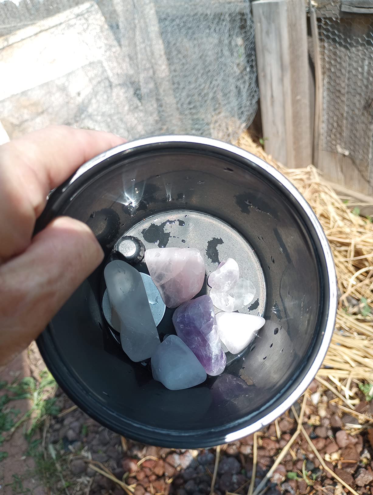 Professional Rock Tumbler Kit -6LB Rock Polisher(Double Barrel) customer photo 1