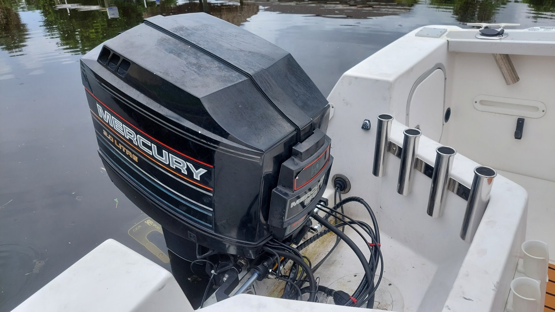 VEVOR Hydraulic Outboard Steering Kit, 300HP Helm Pump, 18 ft Hydraulic Nylon Hose, 13.5