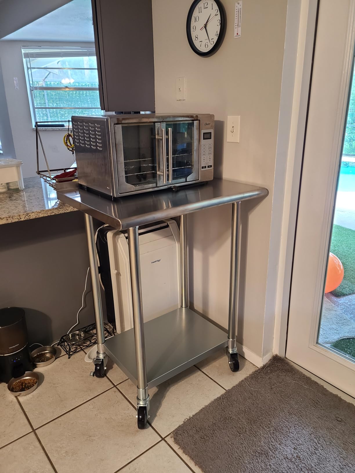 Hally Stainless Steel Table for Prep&Work 24