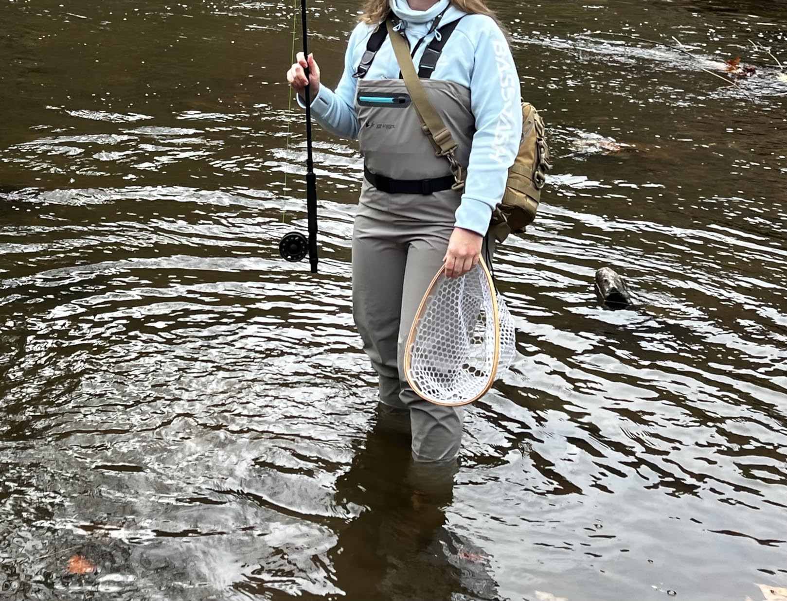 Foxelli Wading Boots - Lightweight Fly Fishing Boots for Men, Rubber Sole Wading Shoes customer photo 2