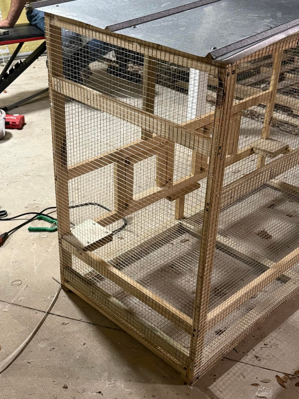 Hardware Cloth 1/2'' Chicken Wire Fencing 48'' x 100' 19-Gauge | Hot-dip Galvanized After Welding Chicken Wire Mesh Roll Works as Chicken Coop Wire for Secure Poultry Enclosures customer photo 2
