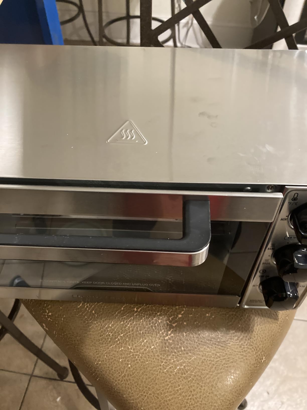 Hamilton Beach 4 Slice Countertop Air Fryer Toaster Oven Combo customer photo 2