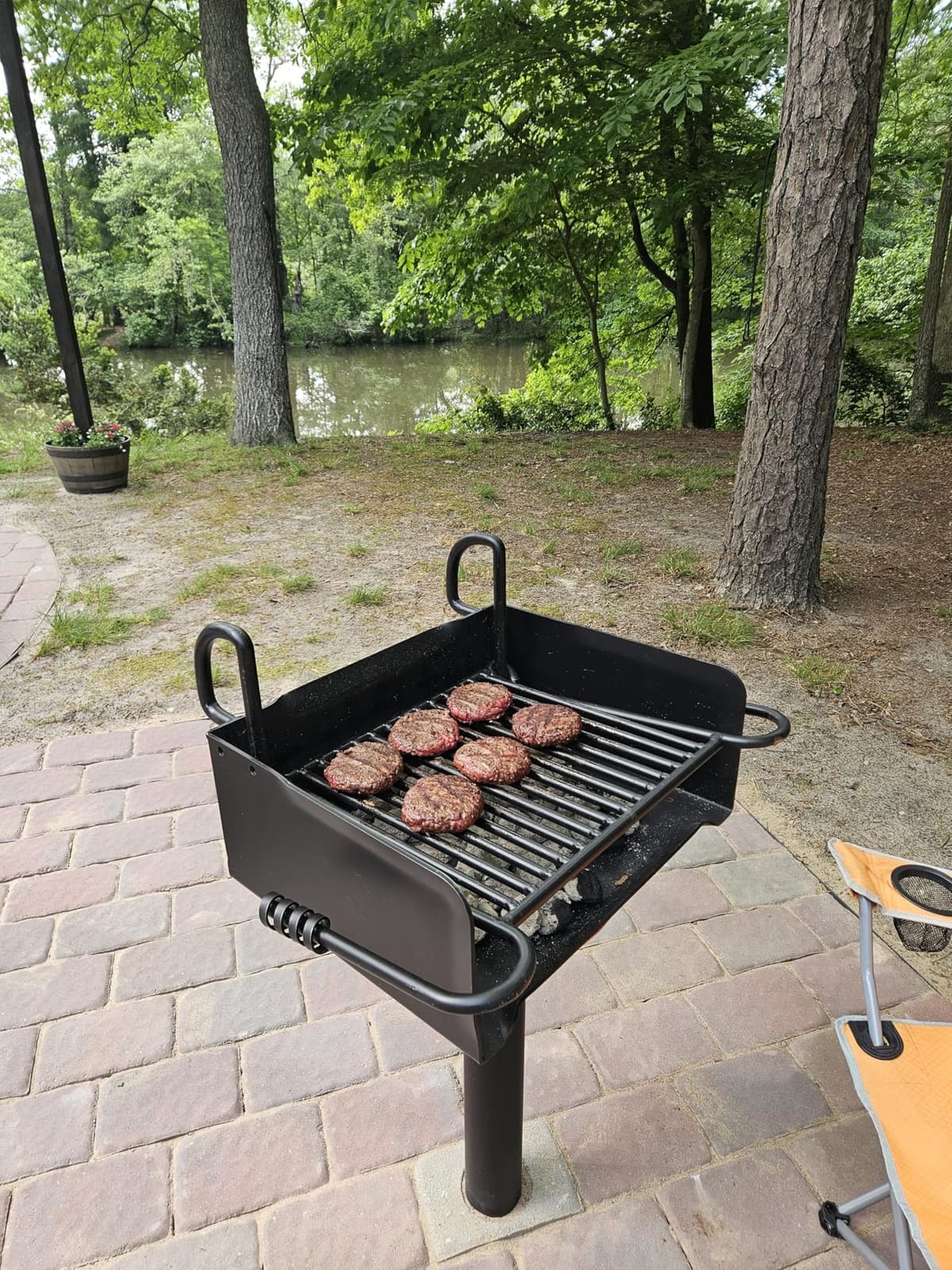 Pilot Rock A-Series Commercial Charcoal Grill - Made in USA customer photo 1