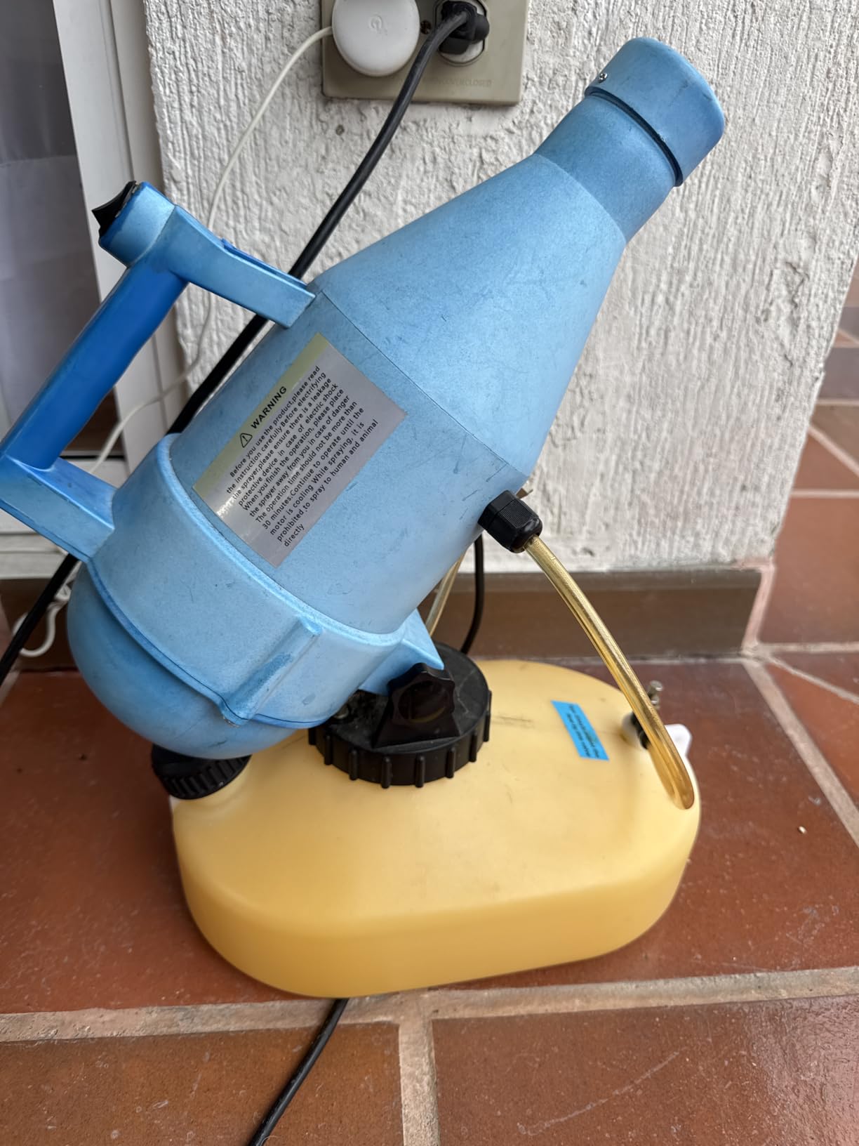 Electric ULV Portable Fogger Sprayer Machine 4.5L (1.2 Gallon) customer photo 1