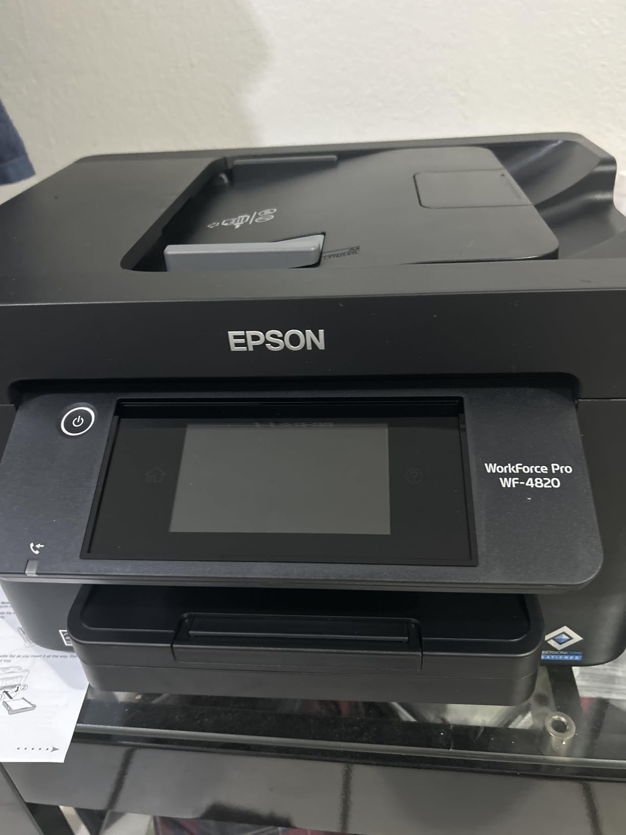 Epson® Workforce® Pro WF-4820 Wireless Color Inkjet All-In-One Printer, Black, Large customer photo 2