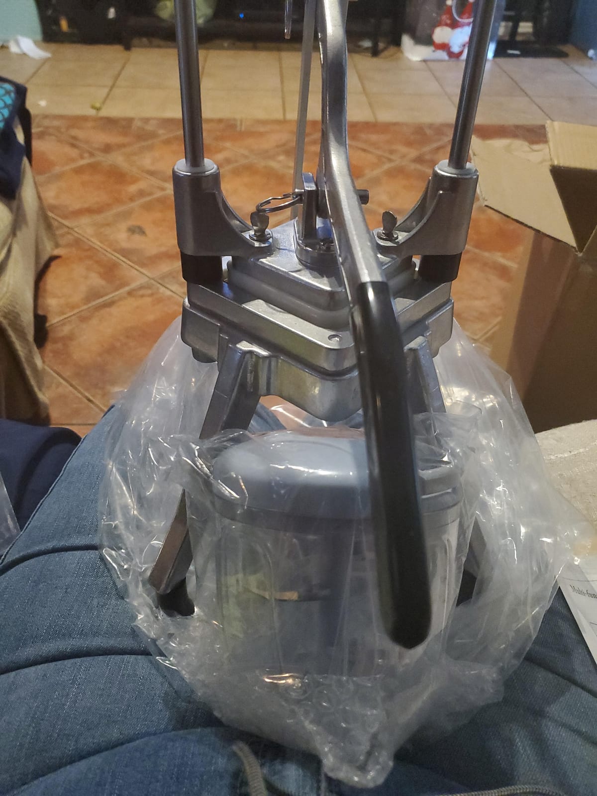 Commercial Vegetable Chopper & Food Dicer, Heavy Duty Vegetable Cutter with 1/4