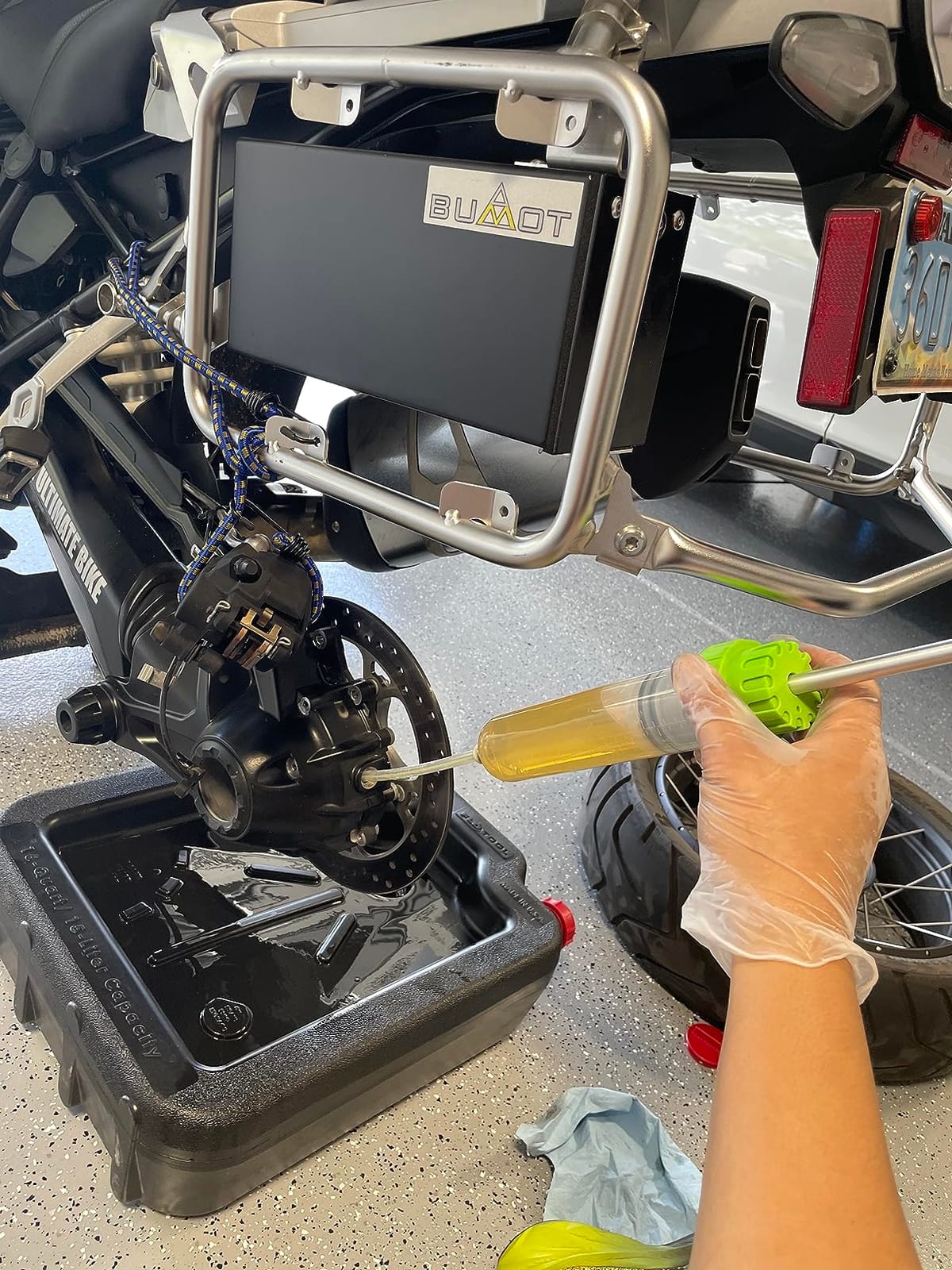SWANLAKE 200cc Fluid Extractor, Extraction&Fill Pump,Fluid Syringe Pump Manual Suction Vacuum Fuel Car Transfer customer photo 1