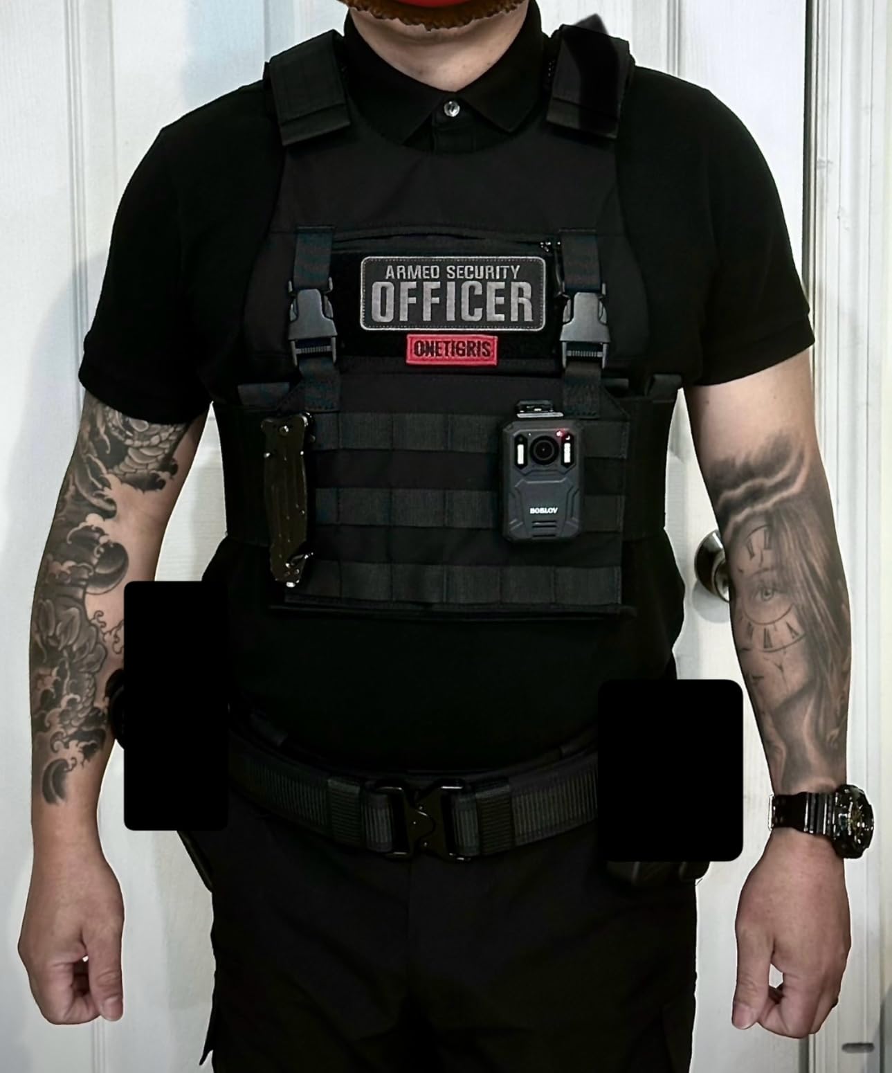 OneTigis Low Profile Tactical MOLLE Vest, Adjustable Waist Airsoft Vest customer photo 1