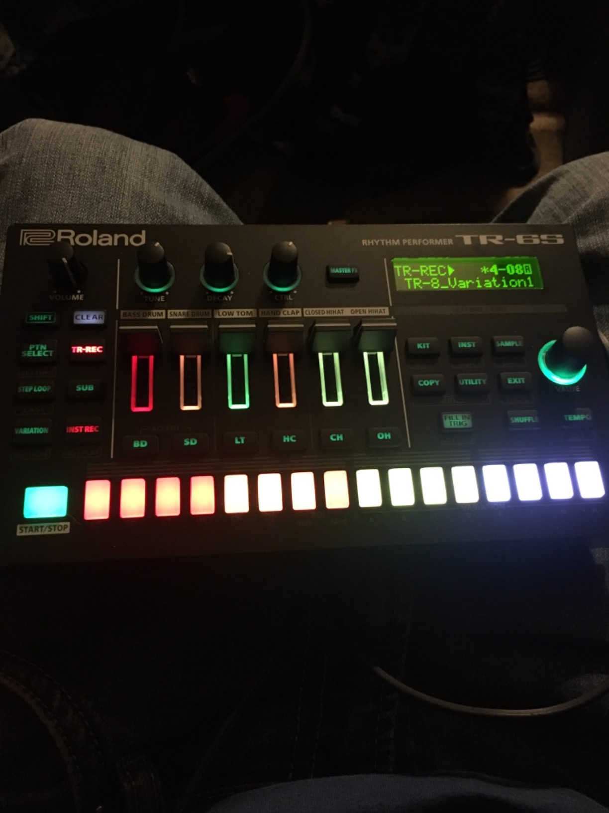 Roland TR-6S Rhythm Performer | Compact Drum Machine with Six Tracks of Authentic TR Sounds including TR-808, CR-78 | Large Preset Sample Library | Editable FM Sound Engine | Advanced Sequencer customer photo 1