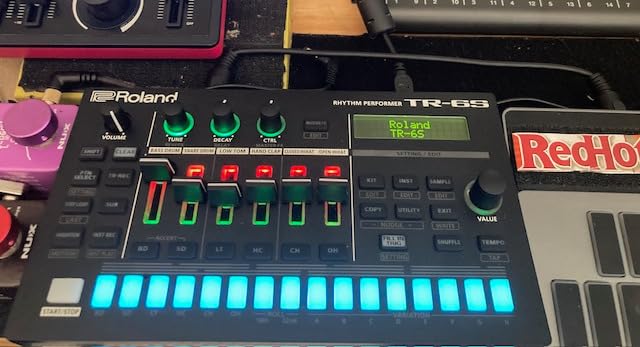 Roland TR-6S Rhythm Performer | Compact Drum Machine with Six Tracks of Authentic TR Sounds including TR-808, CR-78 | Large Preset Sample Library | Editable FM Sound Engine | Advanced Sequencer customer photo 2