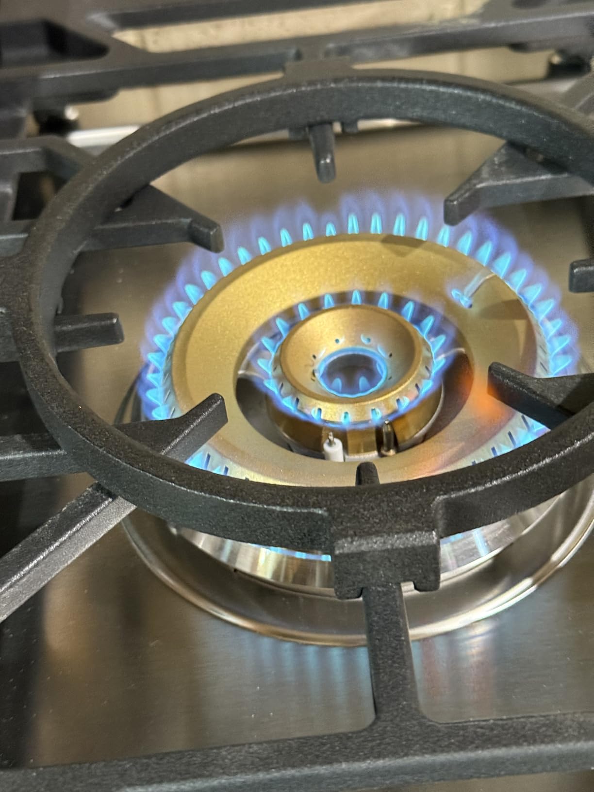 FOTILE GLS30501 30” Stainless Steel 5-Burner Gas Cooktop, Tri-Ring 22,000 BTUs Center Burner with Flame Failure Protection Removable Grates and Installation/LP Kit customer photo 2