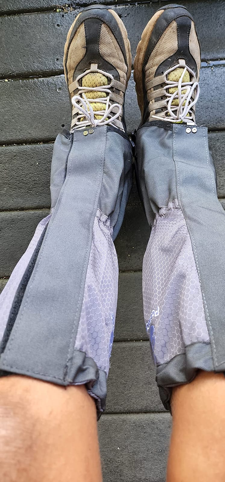 Leg Gaiters Waterproof and Adjustable Snow Boot Gaiters One Size for Hiking,Walking,Hunting,Backpacking and Outdoor Climbing for Men and Women customer photo 2
