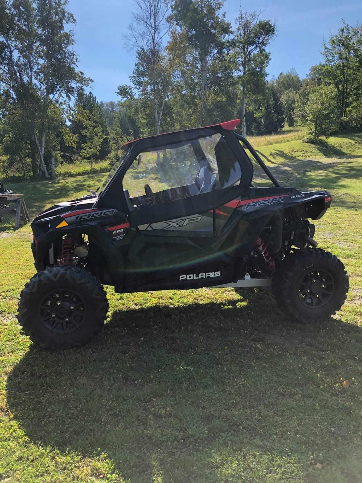 SuperATV Primal Soft Cab Enclosure Upper Doors for 2014-2023 Polaris RZR XP 1000-2 Upper Doors - Hook and Loop Strips and Snaps Secures to Frame customer photo 1