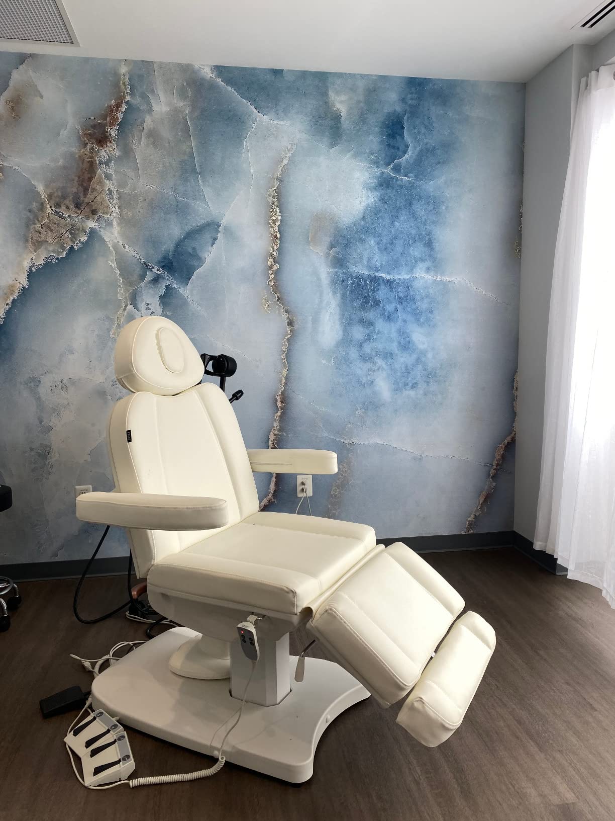 Dir Full Electrical Medical Aesthetic Chair Facial Beauty Bed Podiatry Doctors Office Chair with 3 Motors Ink customer photo 2