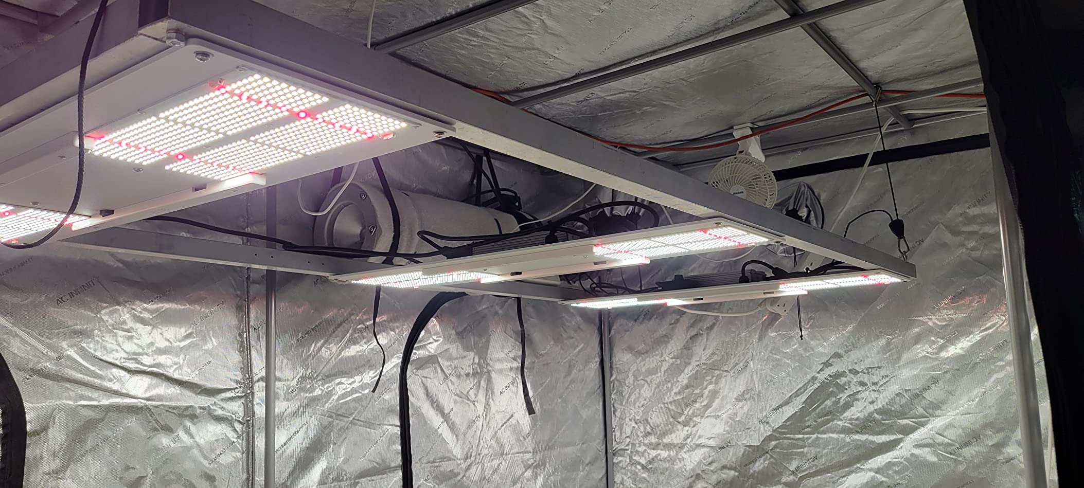 Horticulture Lighting Group HLG 350 Diablo 350W 120V LED Quantum Board Grow Light with Samsung LM301H LM351H Deep Red, Growing Lights for Indoor Plants, Full Spectrum, Dimmable, ETL/UL Certified customer photo 2