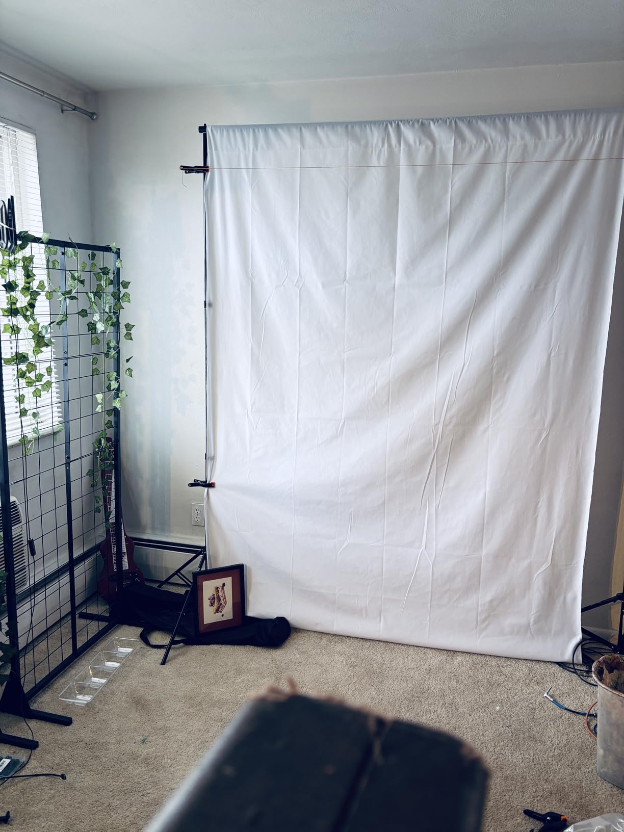 Kate Gray Photography Backdrop Solid Neutral Grey Background for Portrait customer photo 2