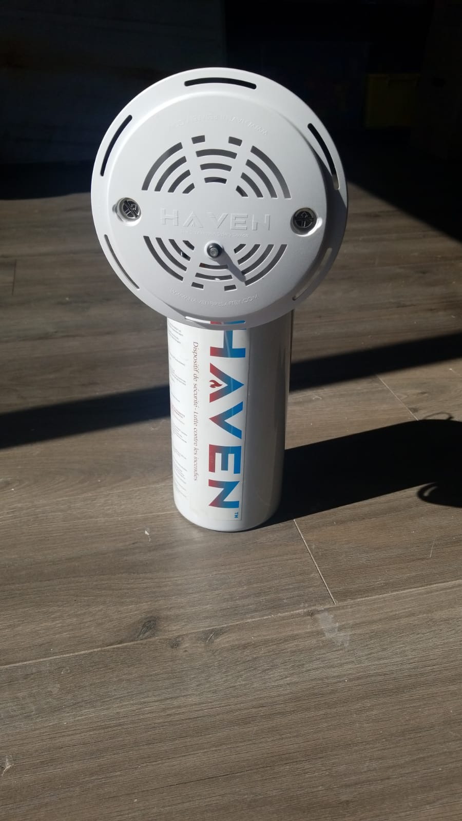 Haven Automatic Heat-Activated Fire Suppression Device 135F (57C) RATED - Eco Friendly Non-Toxic, ABC, 5 Year Worry-Free Industrial and Urban Protection - Great for Kitchen, Office, Apartment customer photo 2