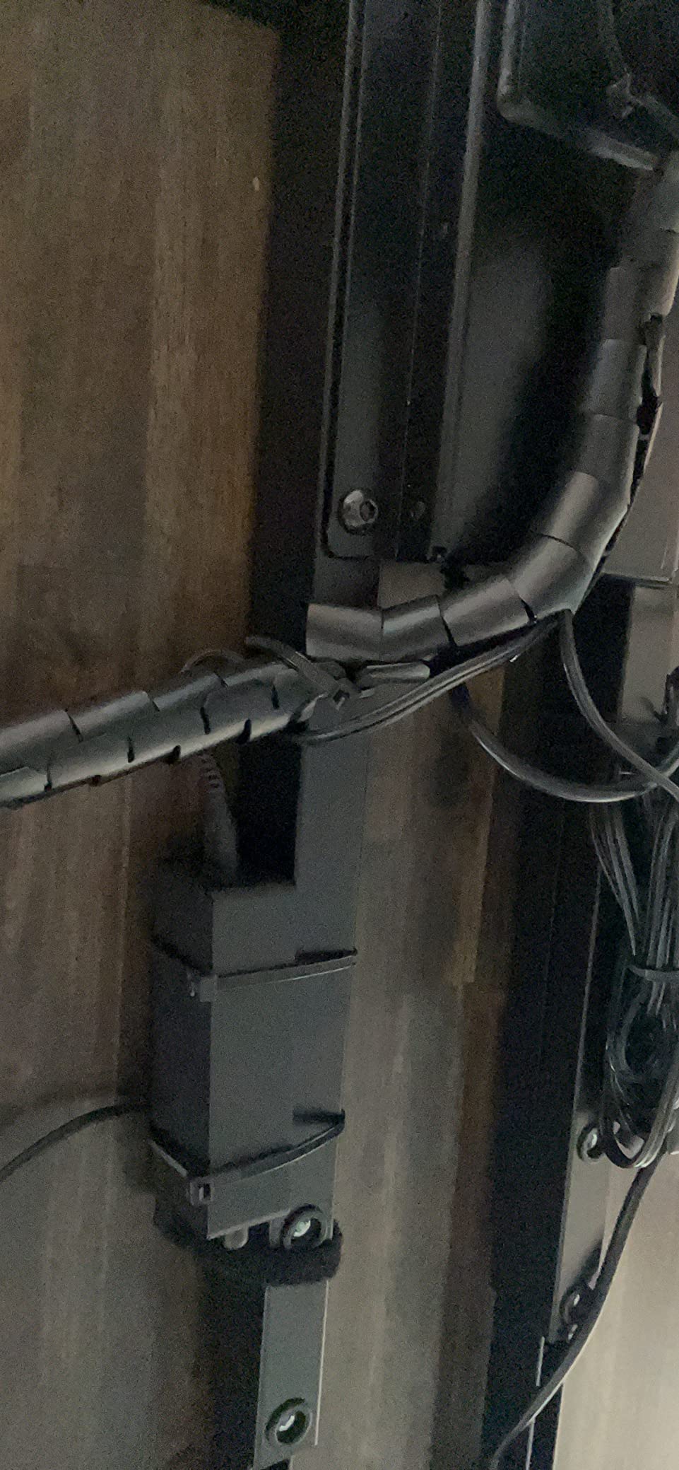 VIVO Black Dual Motor Electric Standing Desk Frame, DESK-E-200B customer photo 1