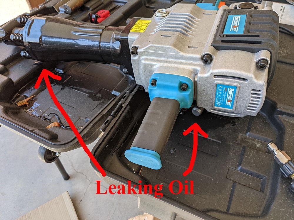 Berserker 1700W 30-Pound Demolition Jack Hammer 65F with 1-3/16