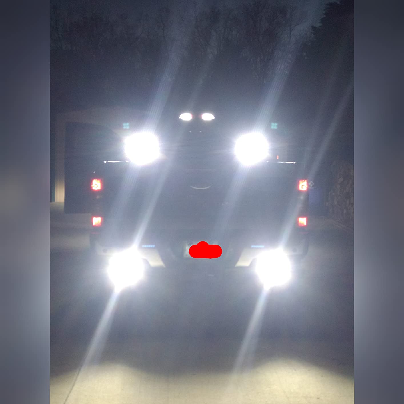 7 Inch Single Row Led Light Bar Pods - BEAMCORN Ultra-Slim 60W 10000 Lumens Waterproof Driving Fog Light Combo Flood Spot Lights for Trucks Off Road ATV UTV SUV Golfcart 2-Pack customer photo 1