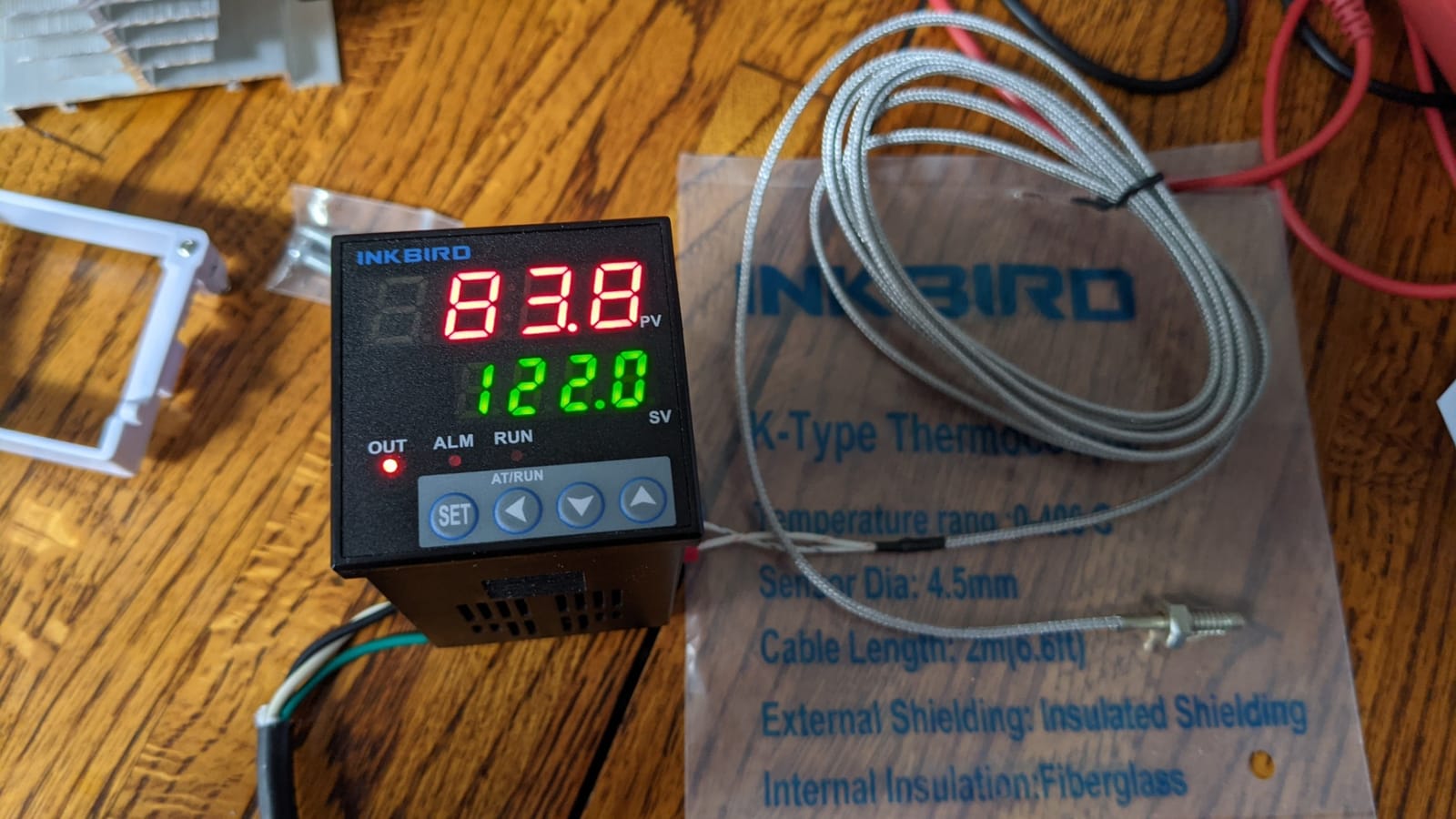 Inkbird PID Temperature Controller Kit, High Voltage 100ACV to 240ACV customer photo 2