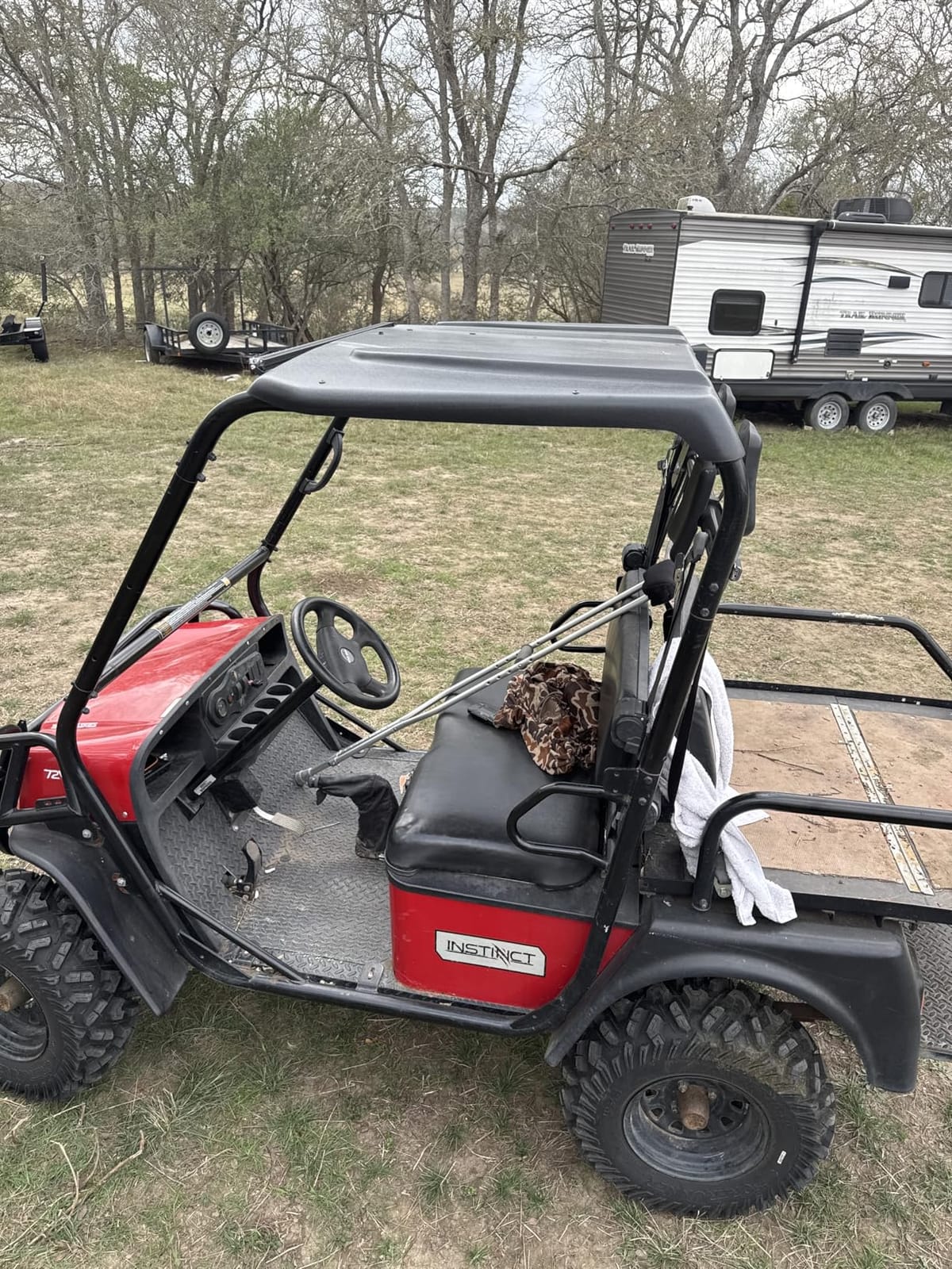 HECASA Universal Hard Top Roof Compatible with JD Gator 625 825i/Kawasaki MULE 4010/Bobcat 3400/Yamaha Rhino/Kawasaki Teryx/Full Size Polaris Ranger New Black customer photo 1
