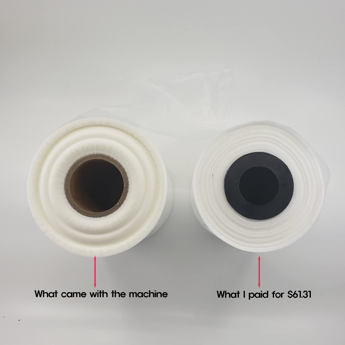 YE300 Air Cushion Machine for Package Shipment Protection, White customer photo 1