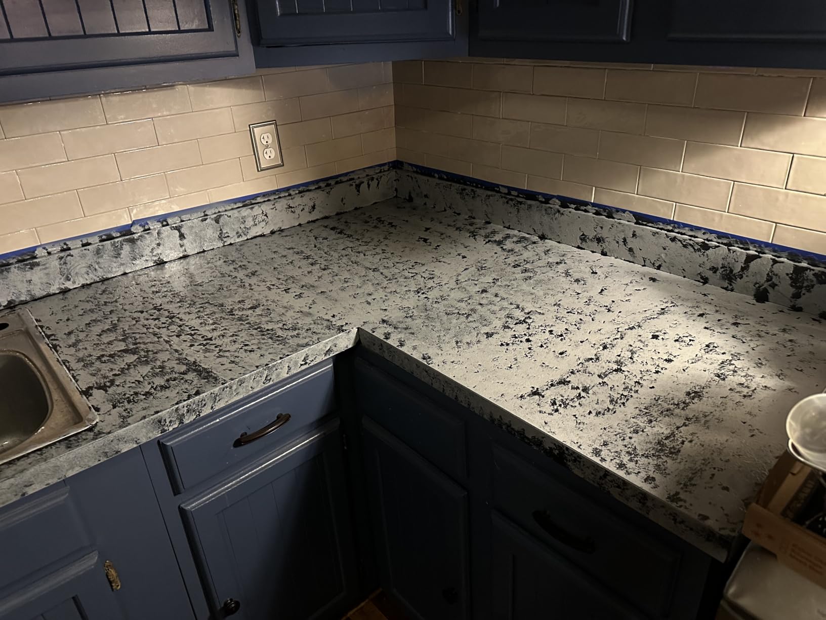 Giani Granite Countertop Paint Kit 2.0 100% Acrylic (Bombay Black) customer photo 2