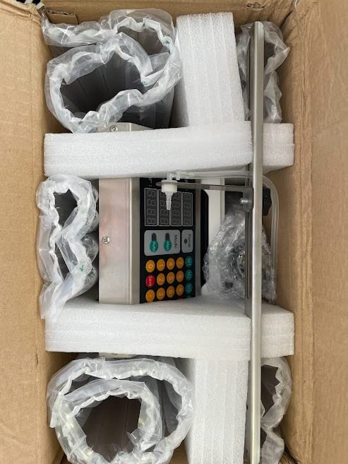 [2025 New Version] Liquid Filling Machine 2-300g Bottle Filler Machine Weight Filling Machine Peristaltic Pump Digital Control for Perfume, MCT Oil, Essential Oil, Nail Polish customer photo 1
