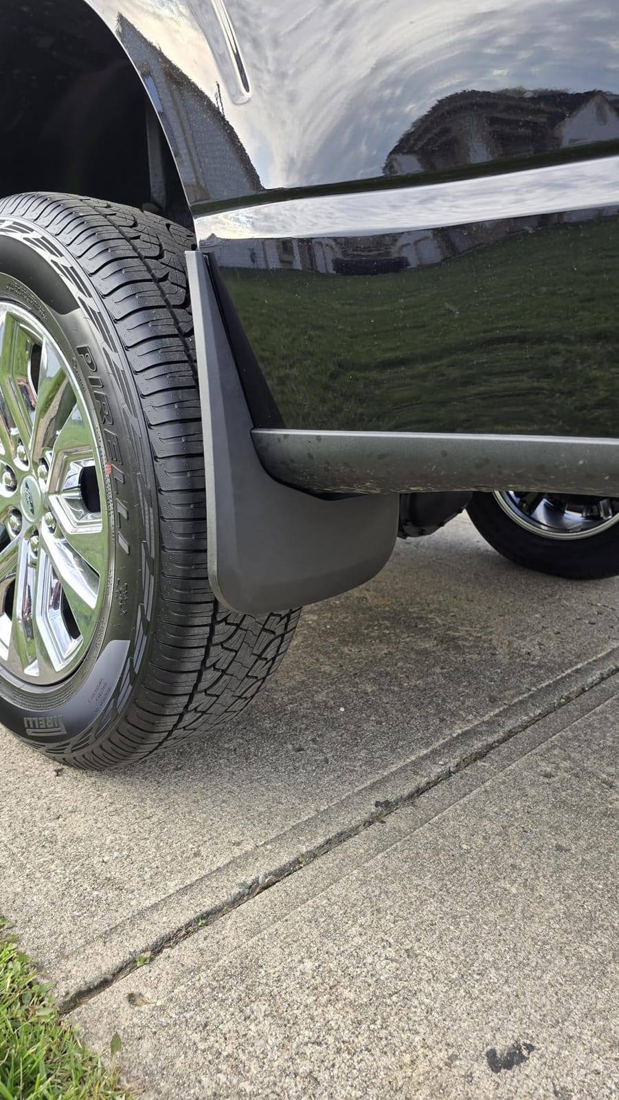 Husky Liners Front & Rear Mud Guards | Fits 2021-2024 Ford F-150 (Excludes Raptor), 4 Pc | 58526 customer photo 2