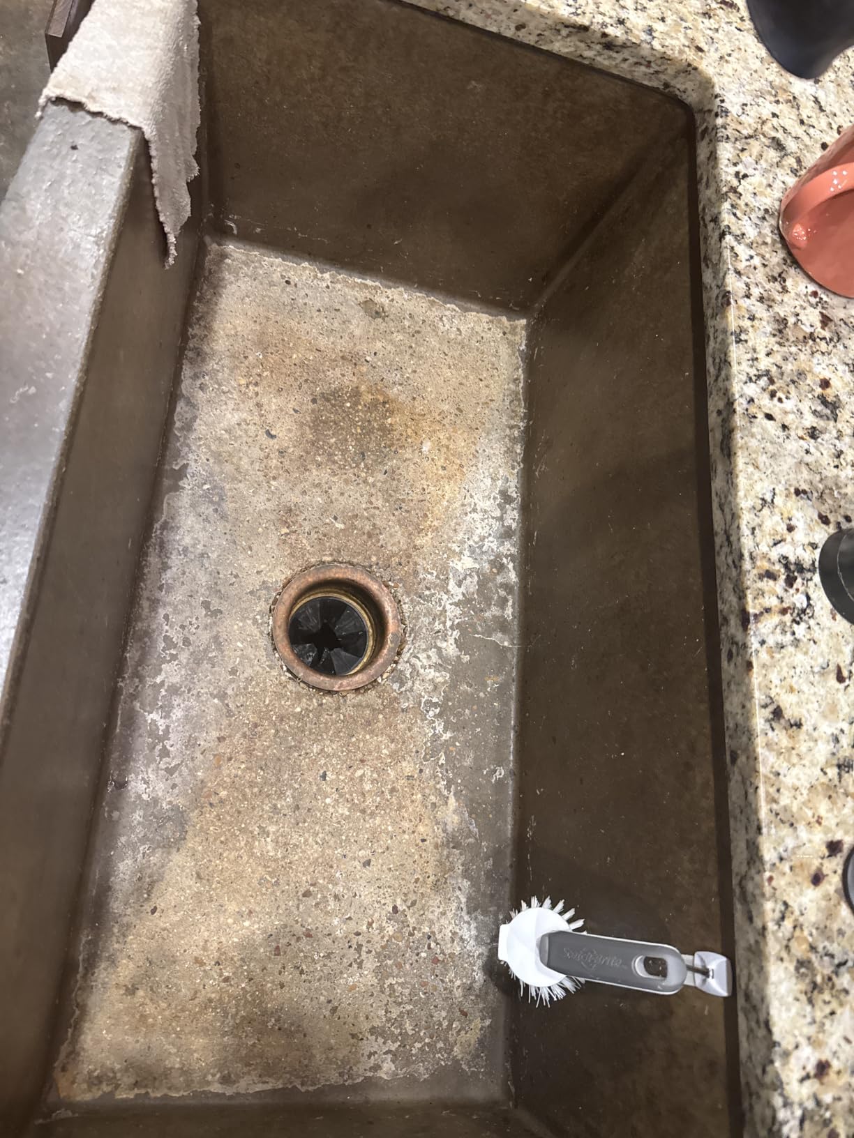 Ovation Concrete Countertop Sealer - an Easy, Food Safe Cement Seal for DIY use (16 oz Satin) customer photo 2
