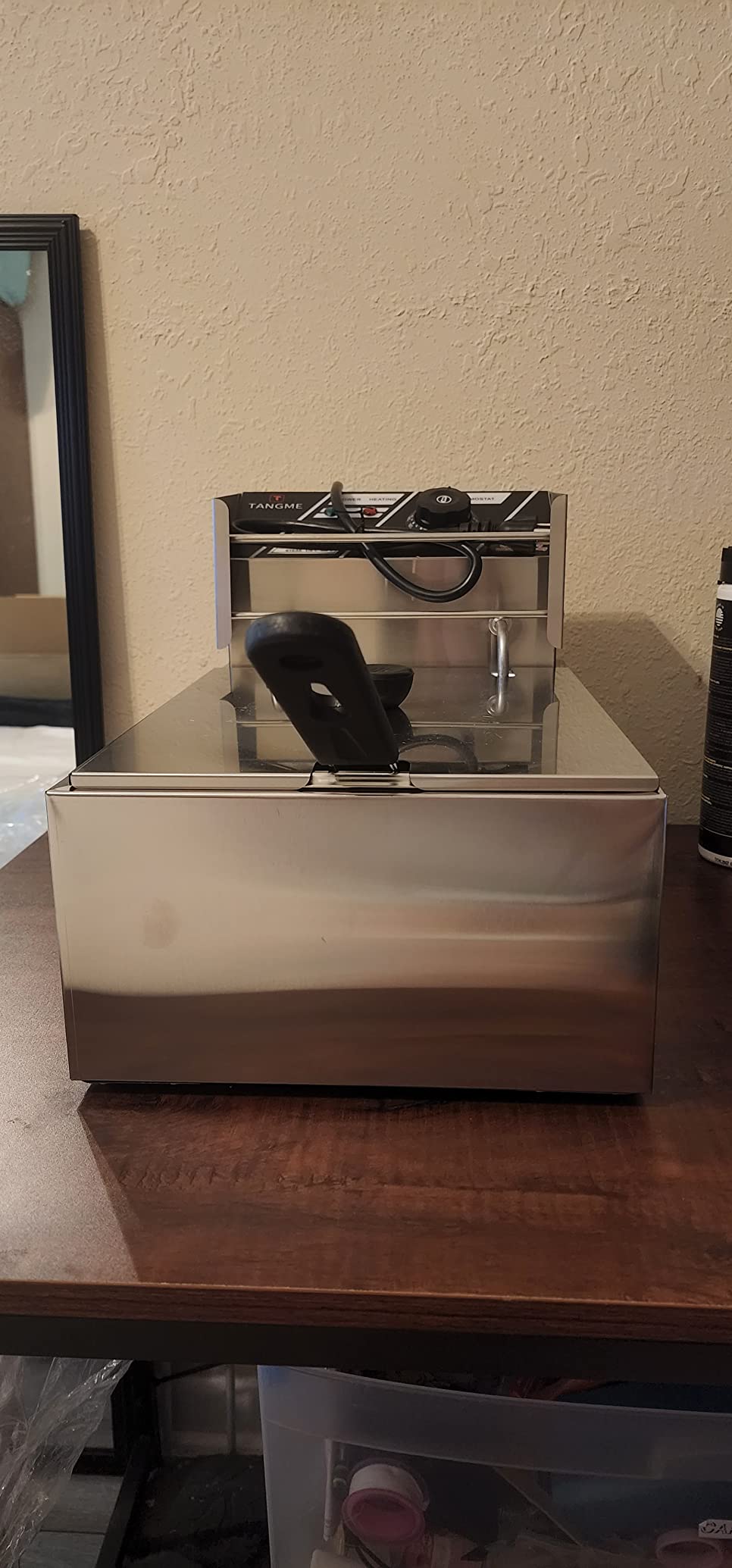 Commercial Deep Fryer, 3400W Electric Deep Fryers with 2x6.35QT Baskets customer photo 2