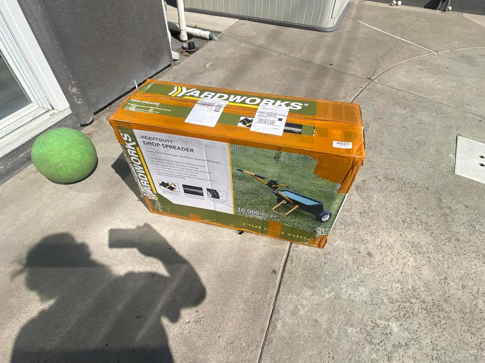 At Home 75 lb. Drop Spreader (me) customer photo 2
