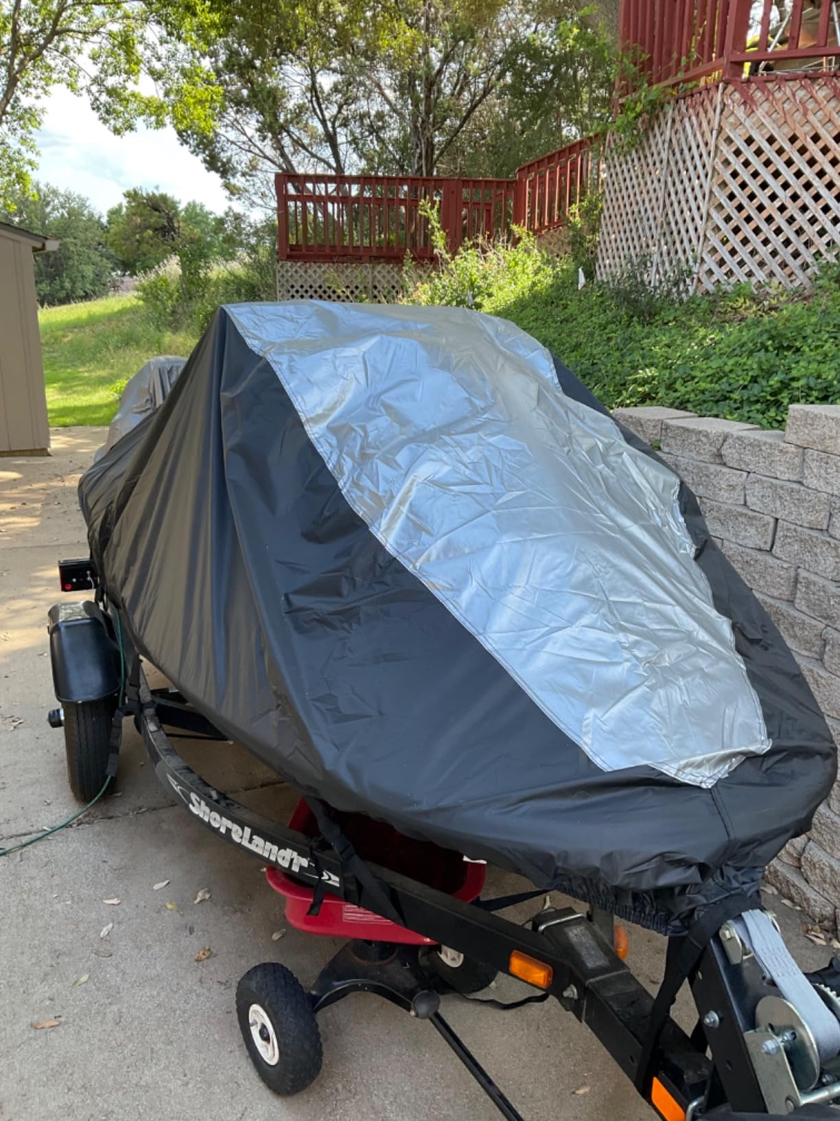 NEVERLAND Jet Ski Cover Jetski Covers 2 3 Seater fits Lengths 115'' to 120
